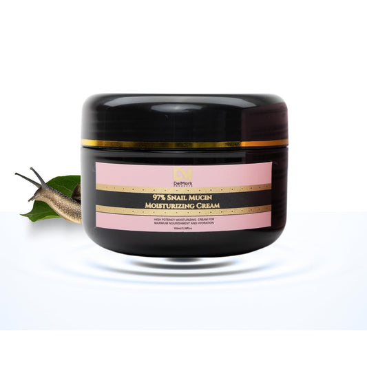 Snail Mucin 97% Daily Moisturizer Cream 100ML - Hydrating, Repairing, and Radiance-Enhancing Korean Formula for Smooth, Healthy Skin