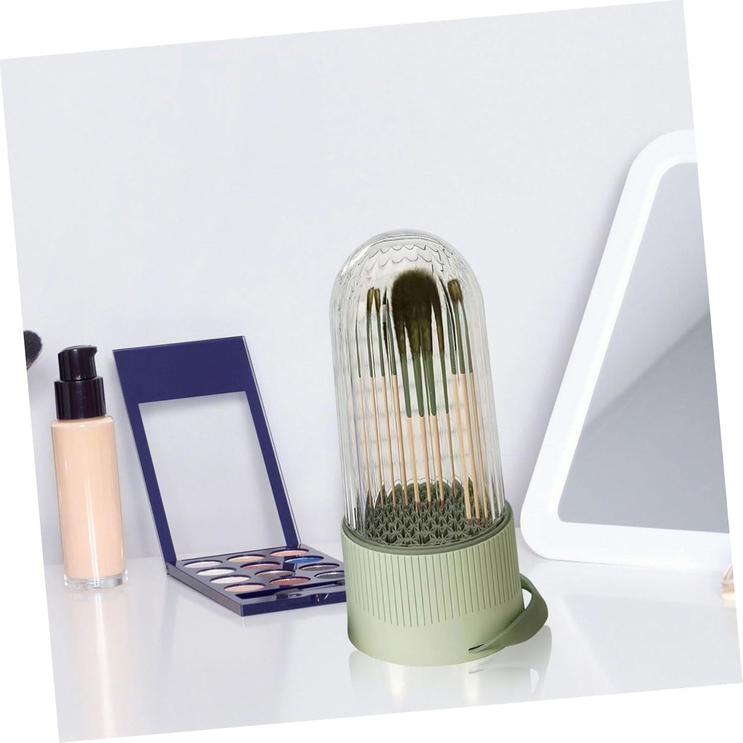 Makeup Sponge Storage Organizer Cleaner Makeup Tools Cleaning Box for Women Home