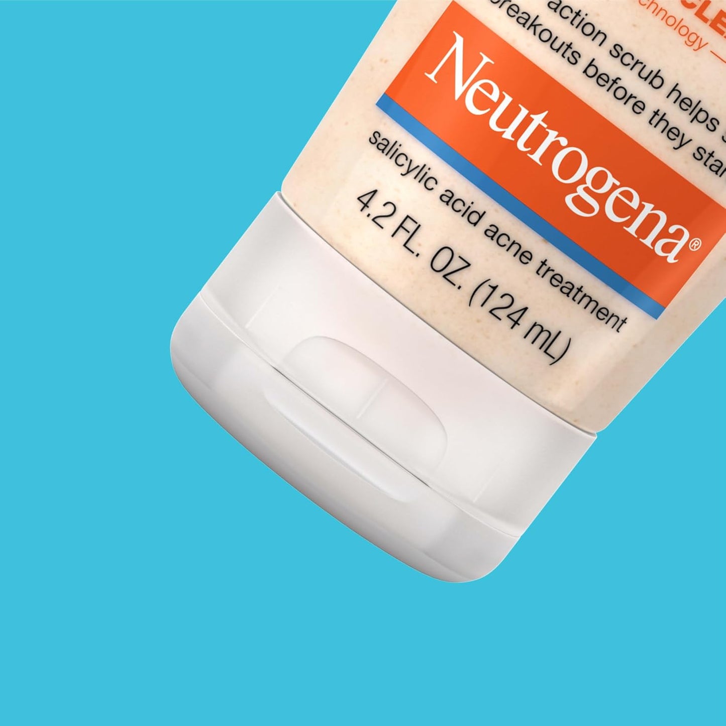 Neutrogena Oil-Free Daily Acne Facial Scrub, 4.2 oz