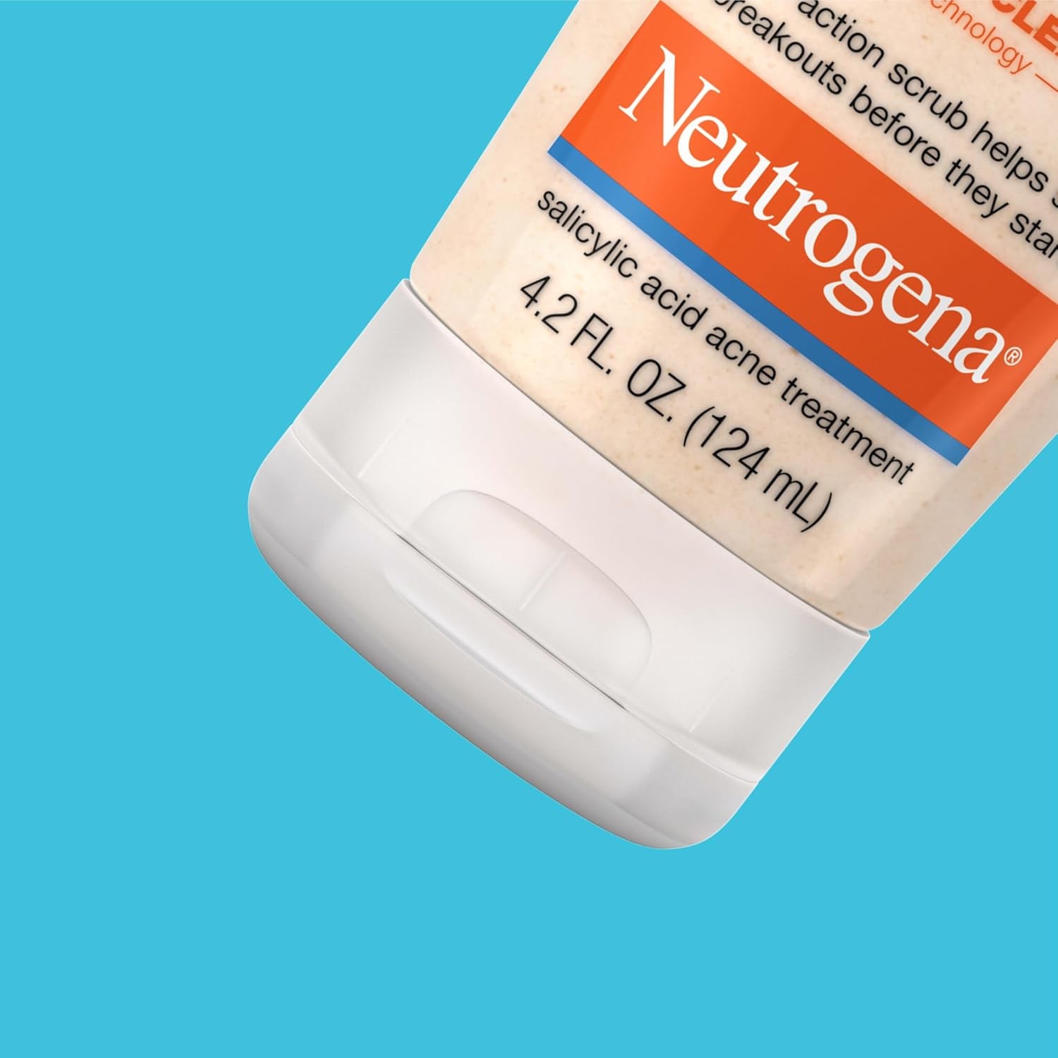 Neutrogena Oil-Free Daily Acne Facial Scrub, 4.2 oz