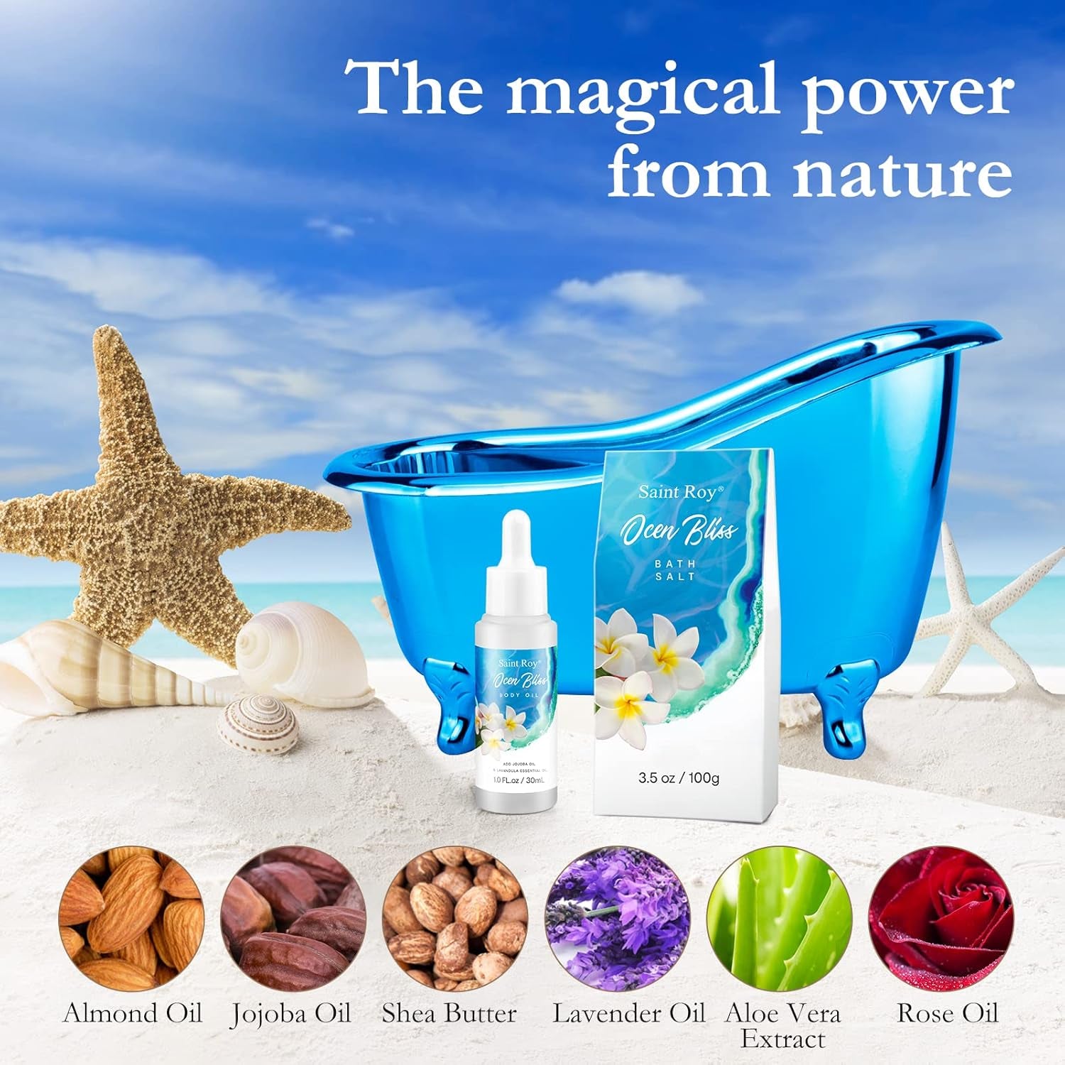 Spa Gift Basket Set for Women & Men