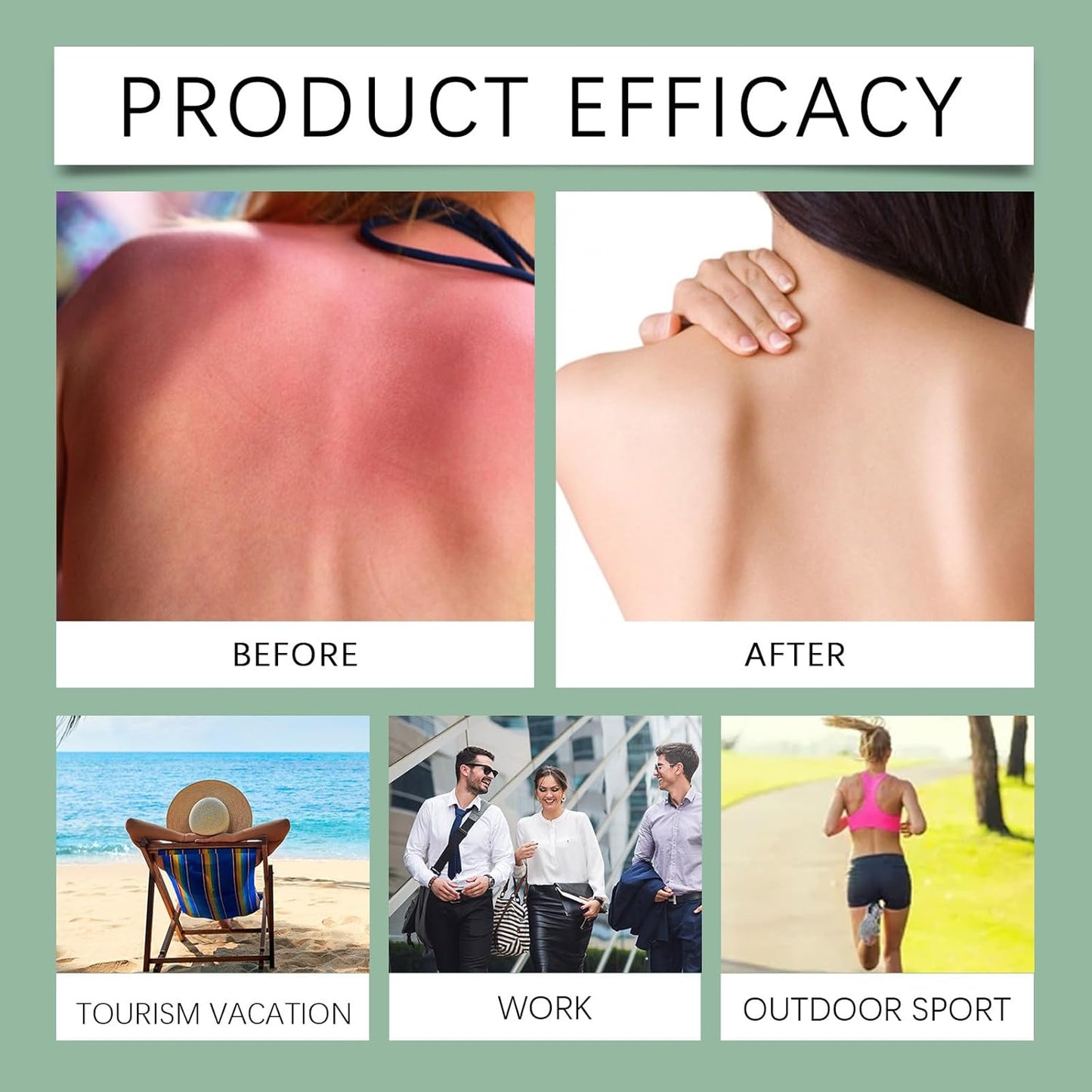 Beef Tallow and Zinc Oxide Sunscreen Balm - SPF 50 Natural Moisturizer with Grass-Fed Beef Tallow for All Skin Types (2-Pack)