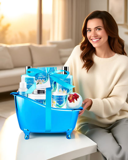 Spa Gift Basket Set for Women & Men