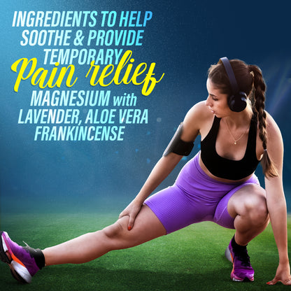 Magnesium Oil Spray for Muscle Relief and Soothing Aches, Quick Absorbing, 2 Fl Oz