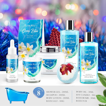 Spa Gift Basket Set for Women & Men